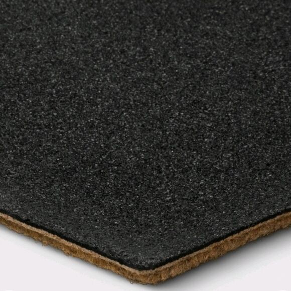 1'6"x2'6" Halloween Checkered Faux Coir Doormat Natural/Black, Hyde & EEK! New - Picture 4 of 4